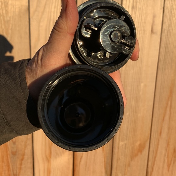 Starbucks green glitter Hot Drink Cup 16 oz - Picture 7 of 7